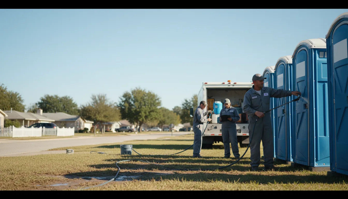 Long-Term Portable Toilet Rental in Hawthorne, FL near me
